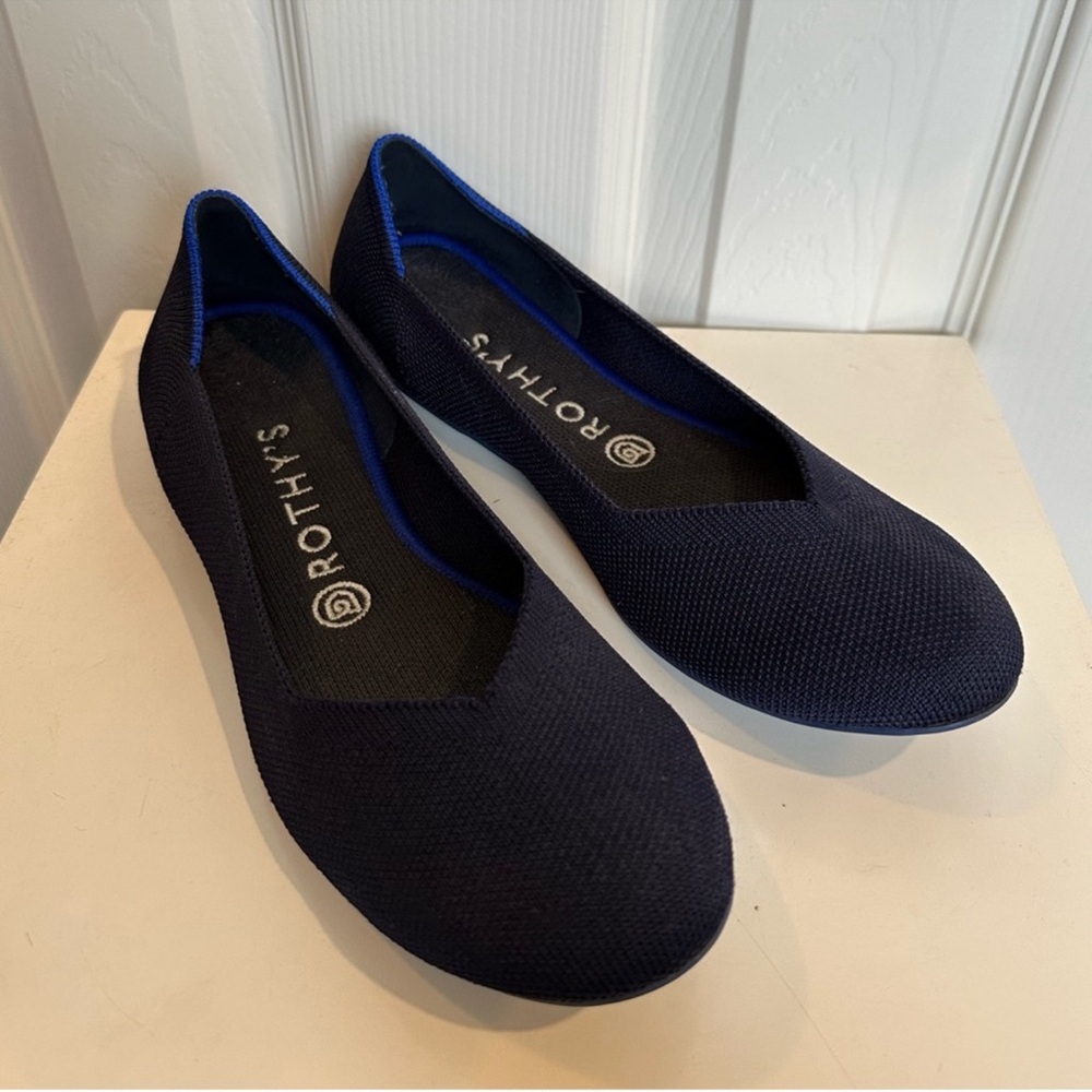 Rothy's navy blue flats  Women's Shoes